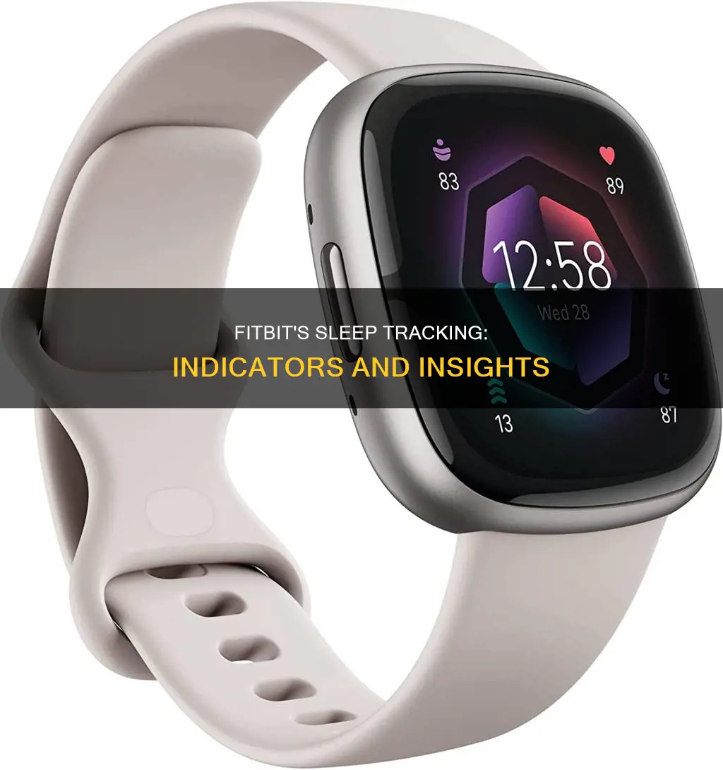 what sleep indicators does fitbit track