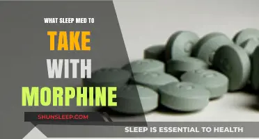 Morphine and Sleep: Safe Medication Combinations