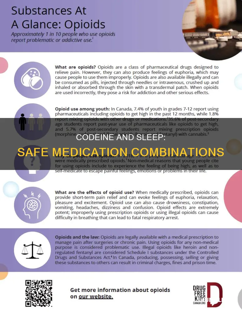 what sleep medication to use with codeine