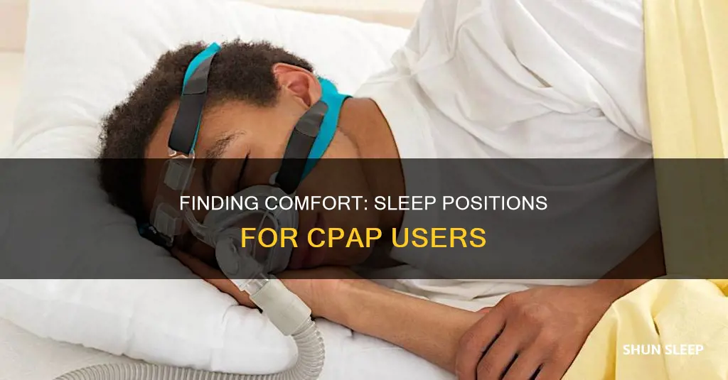 what sleep positions work with cpap