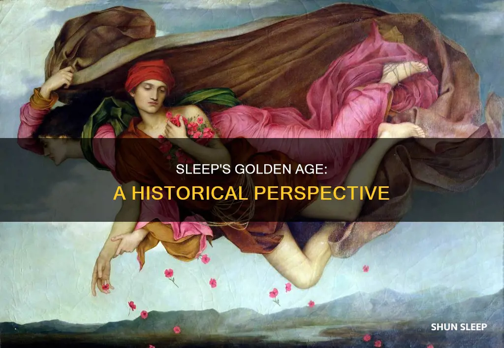 what sleep used to be like