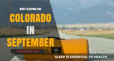 Choosing the Right Sleeping Bag for Colorado in September