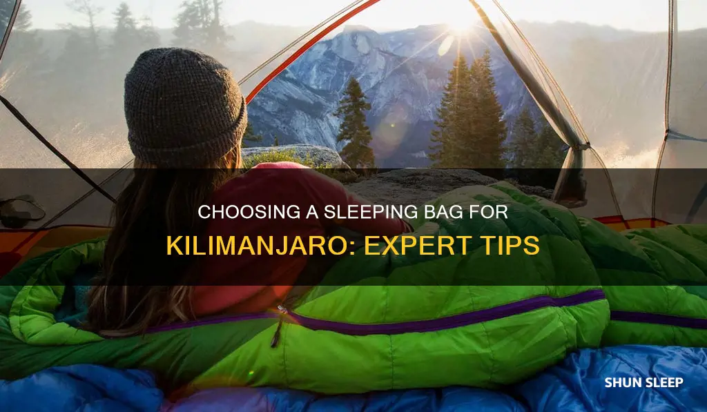 what sleeping bag do i need for kilimanjaro