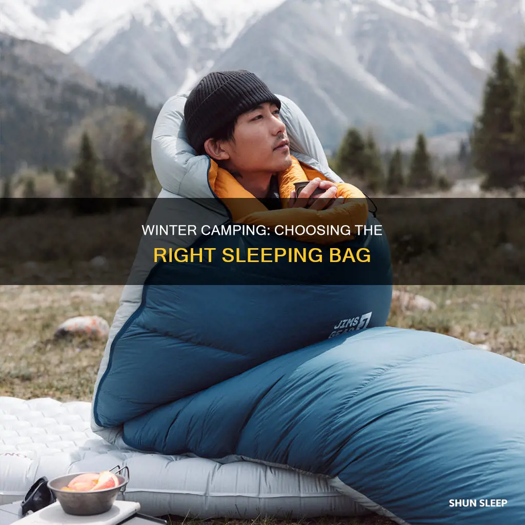 what sleeping bag do i need for winter