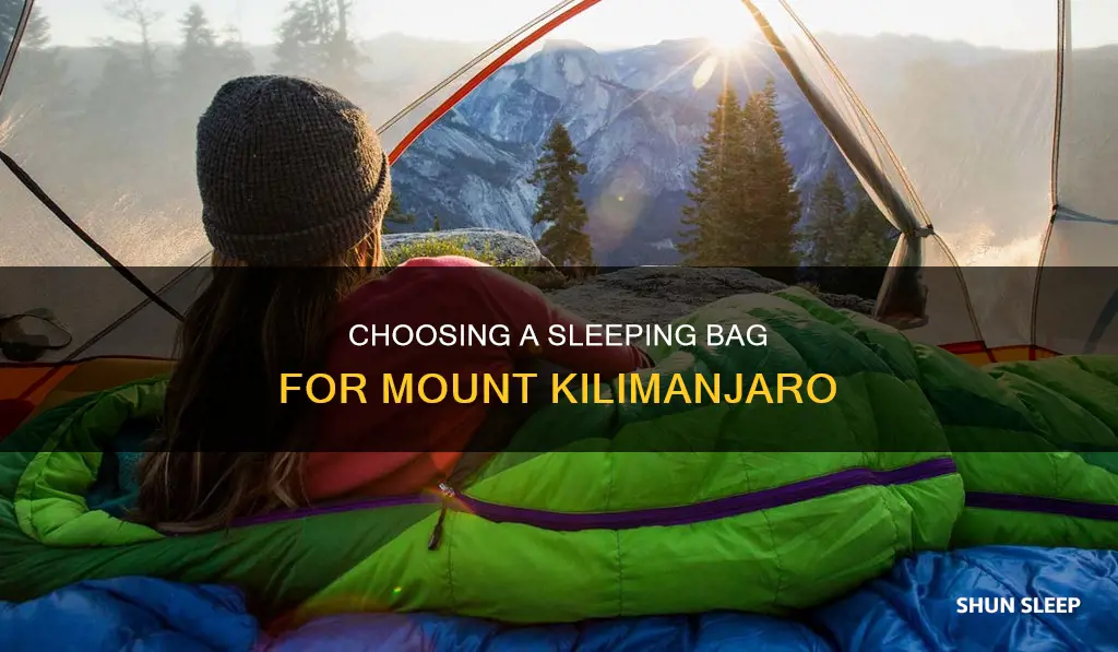 what sleeping bag do you need to hike mt kilamanjaro