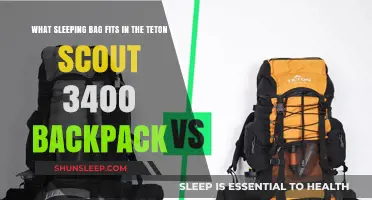 Best Sleeping Bags for the Teton Scout 3400 Backpack