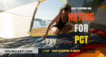Sleeping Bag Ratings for the PCT: What to Consider