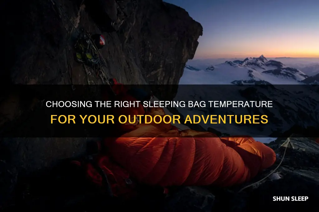 what sleeping bag temperature should i get