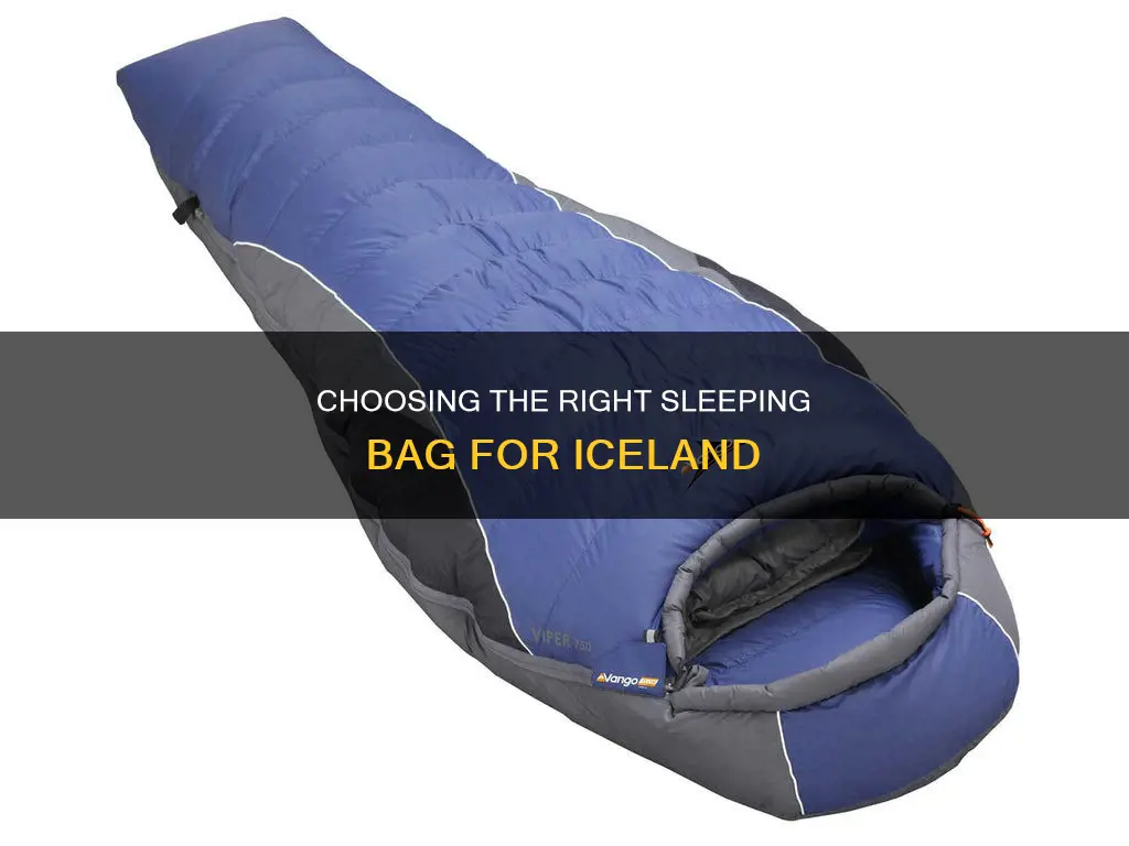 what sleeping bag to bring to icelanf