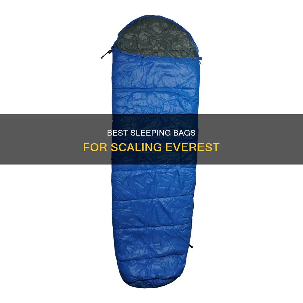 what sleeping bags are used on everest