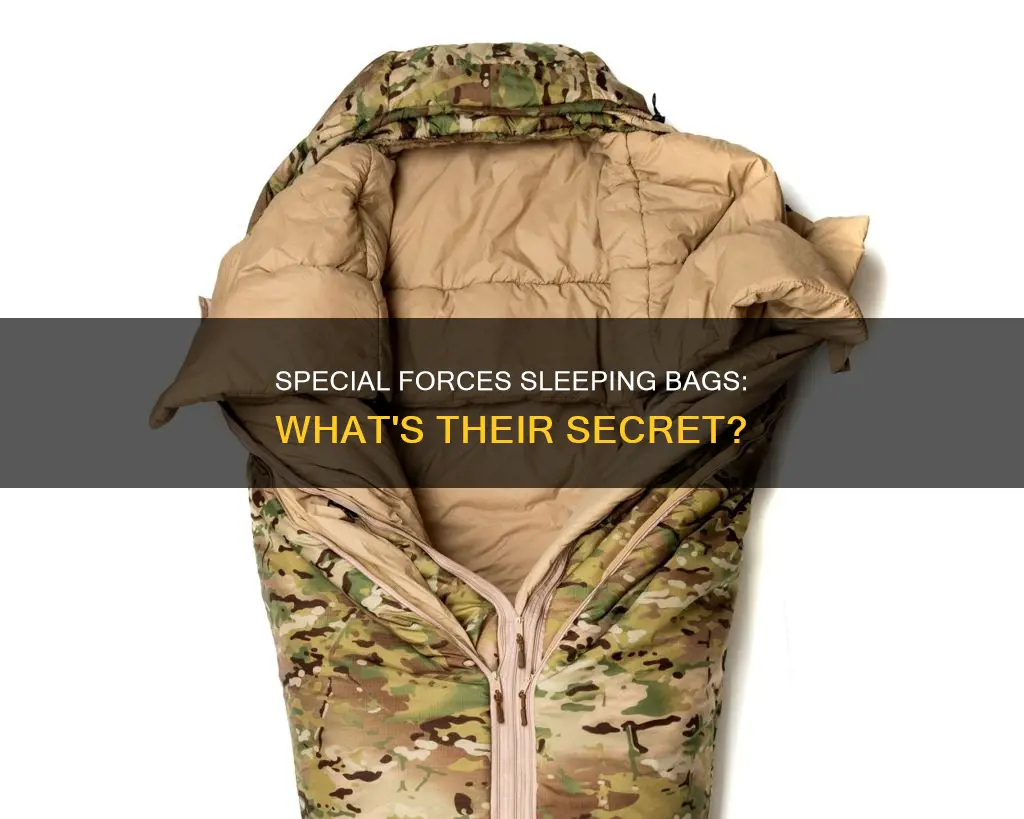 what sleeping bags do special forces use