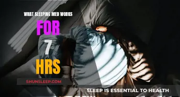 Sleep Solutions: Meds for a Full 7-Hour Rest