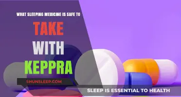 Safe Sleep Meds to Take Alongside Keppra