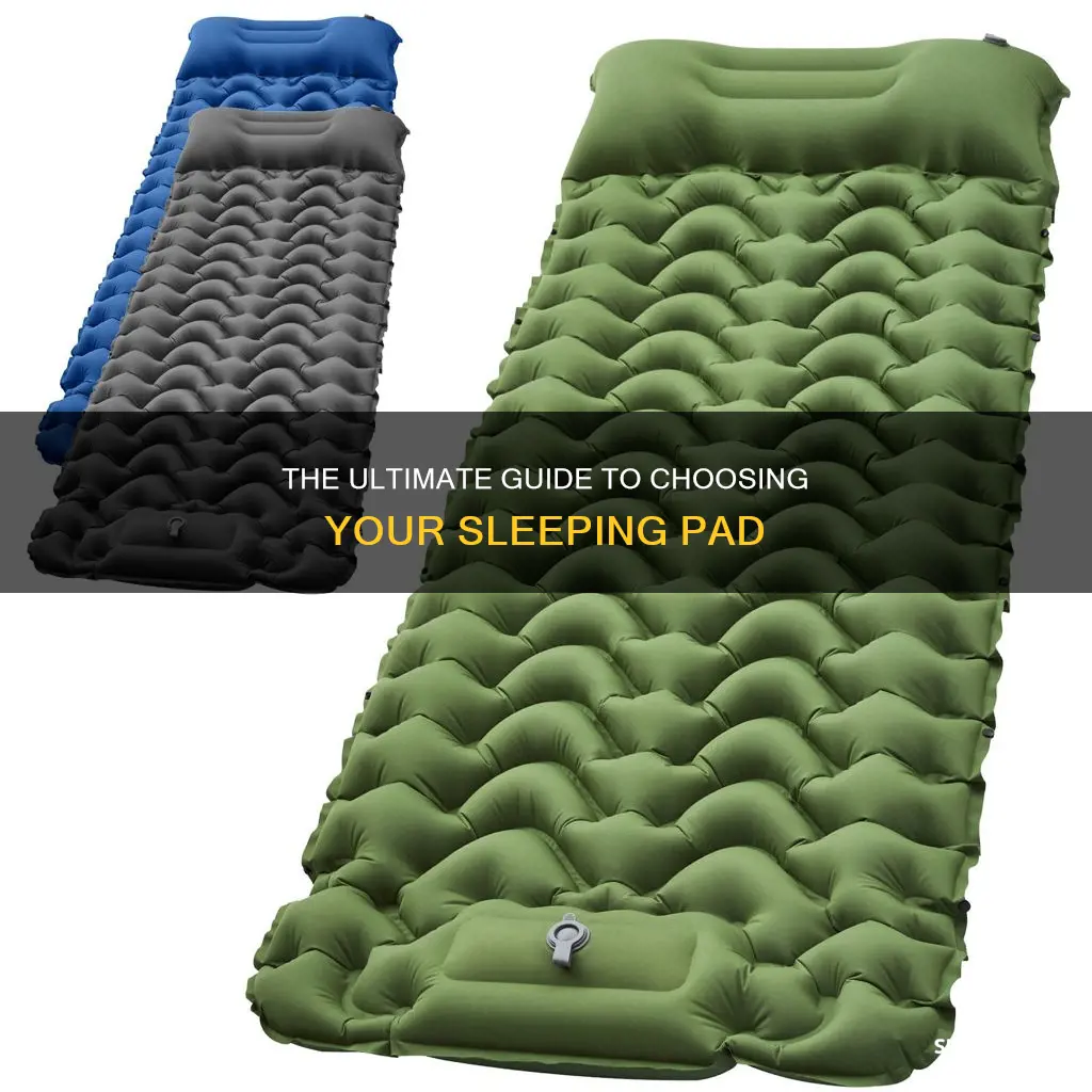 what sleeping pad r vale do you need