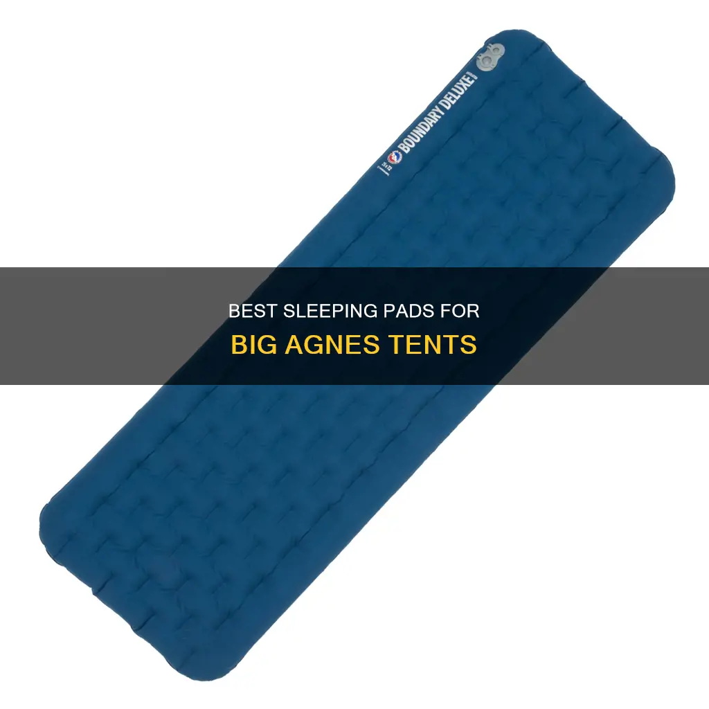 what sleeping pad to use with big agnes