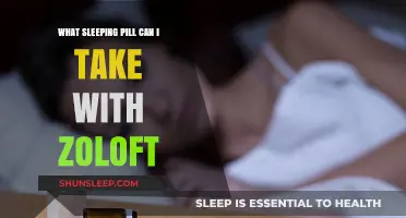Safe Sleeping Pills to Take With Zoloft
