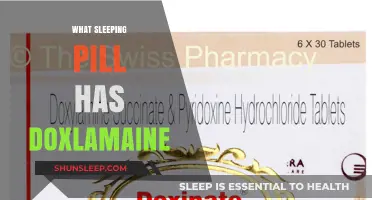 Sleeping Pills: Doxylamine's Role and Effects