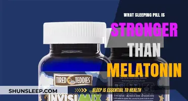 Melatonin Alternatives: Stronger Sleeping Pills for Insomnia