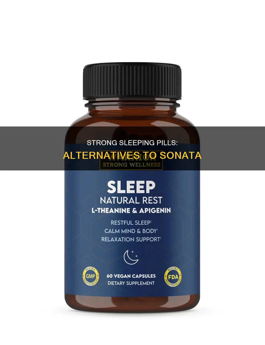 what sleeping pill is stronger than sonata