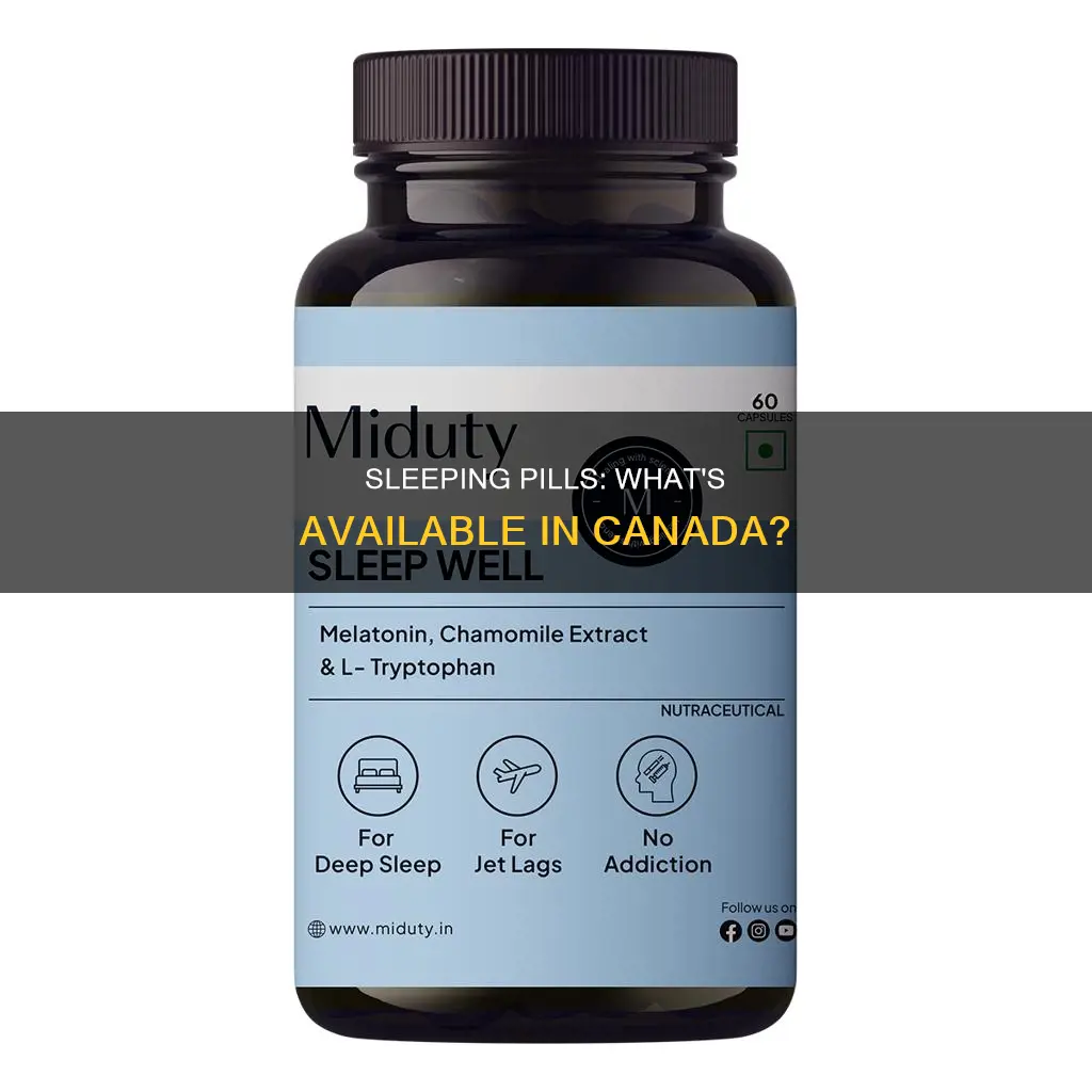 what sleeping pills are available in canada