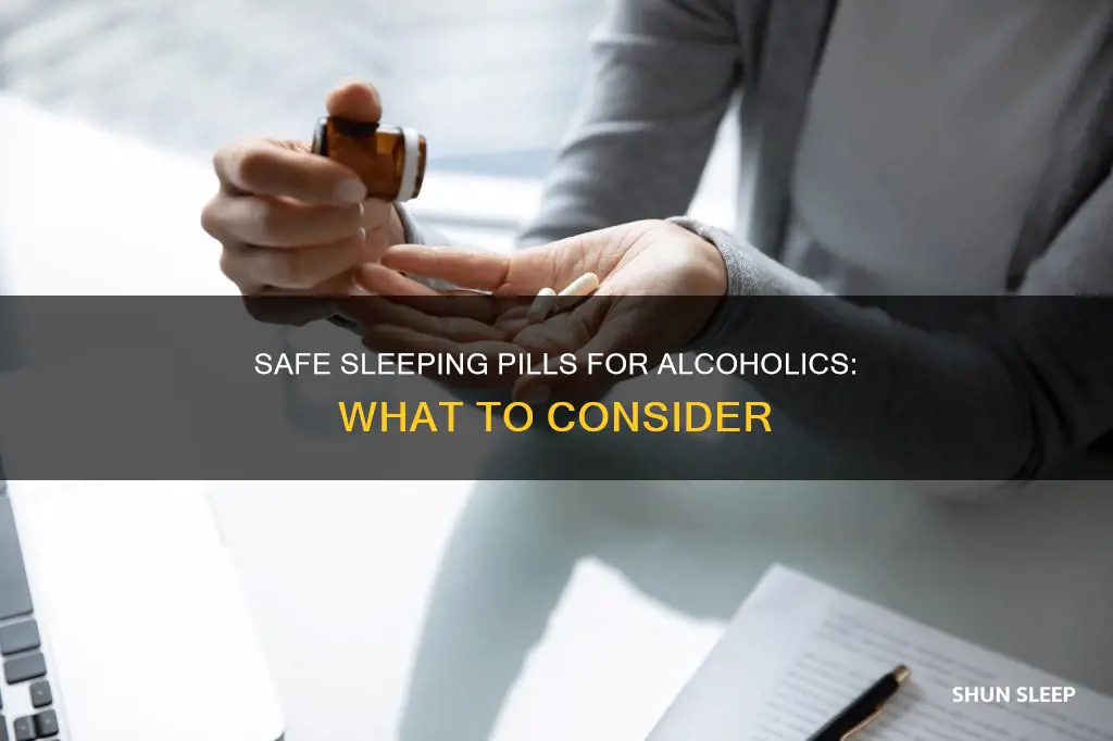 what sleeping pills can i give an alcoholic
