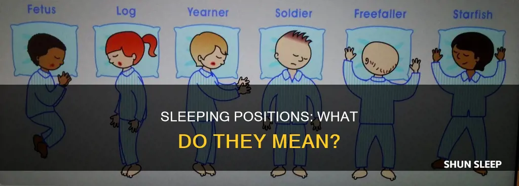 what sleeping pisition mean