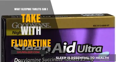 Safe Sleeping Tablets to Take with Fluoxetine