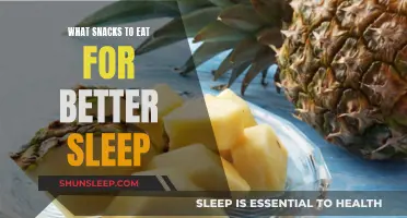 Snacks for Sleep: Munching Your Way to Dreams