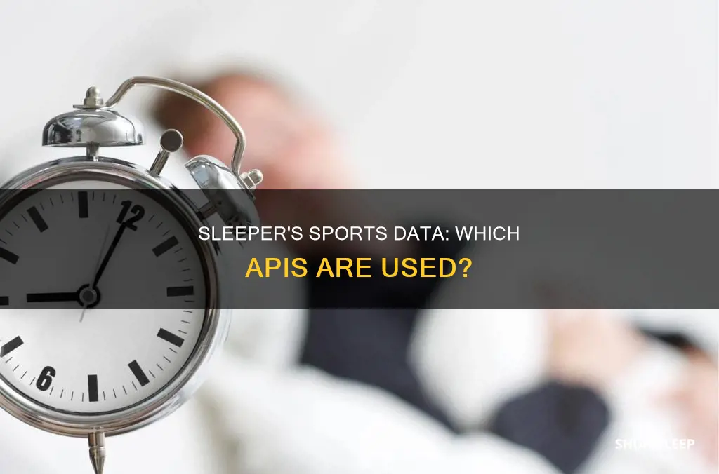 what sports api does sleeper use