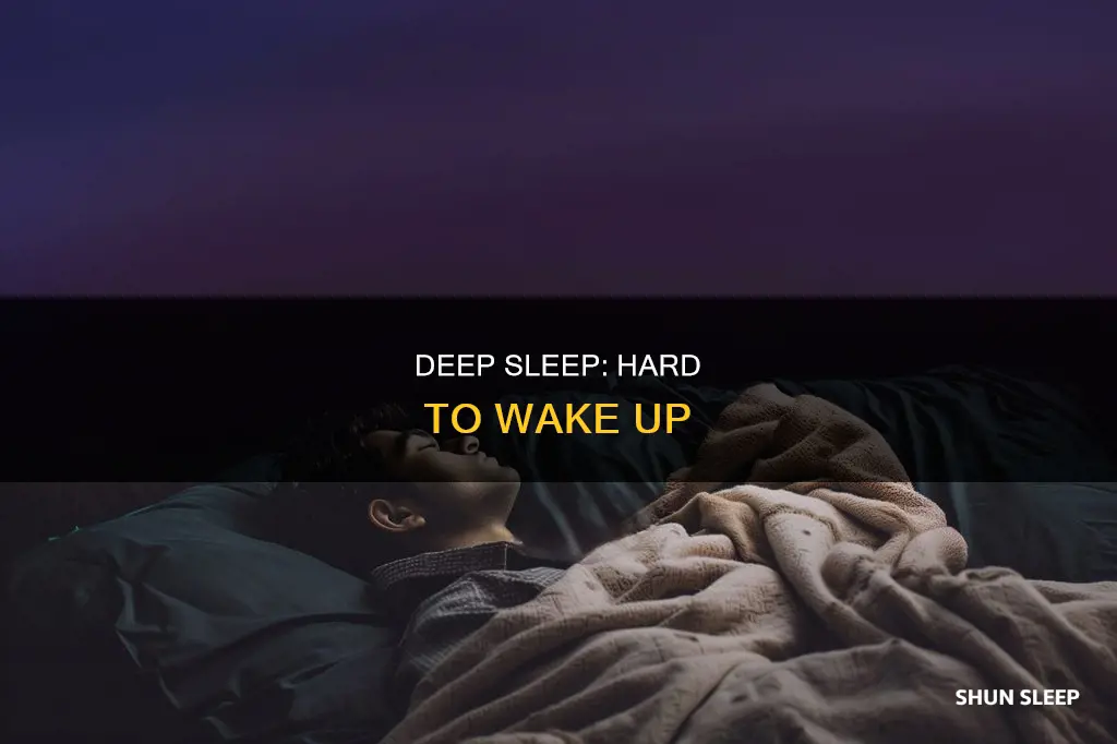 what stage of sleep is hard to wake up
