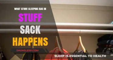 Storing Sleeping Bags: Stuff Sacks Pros and Cons