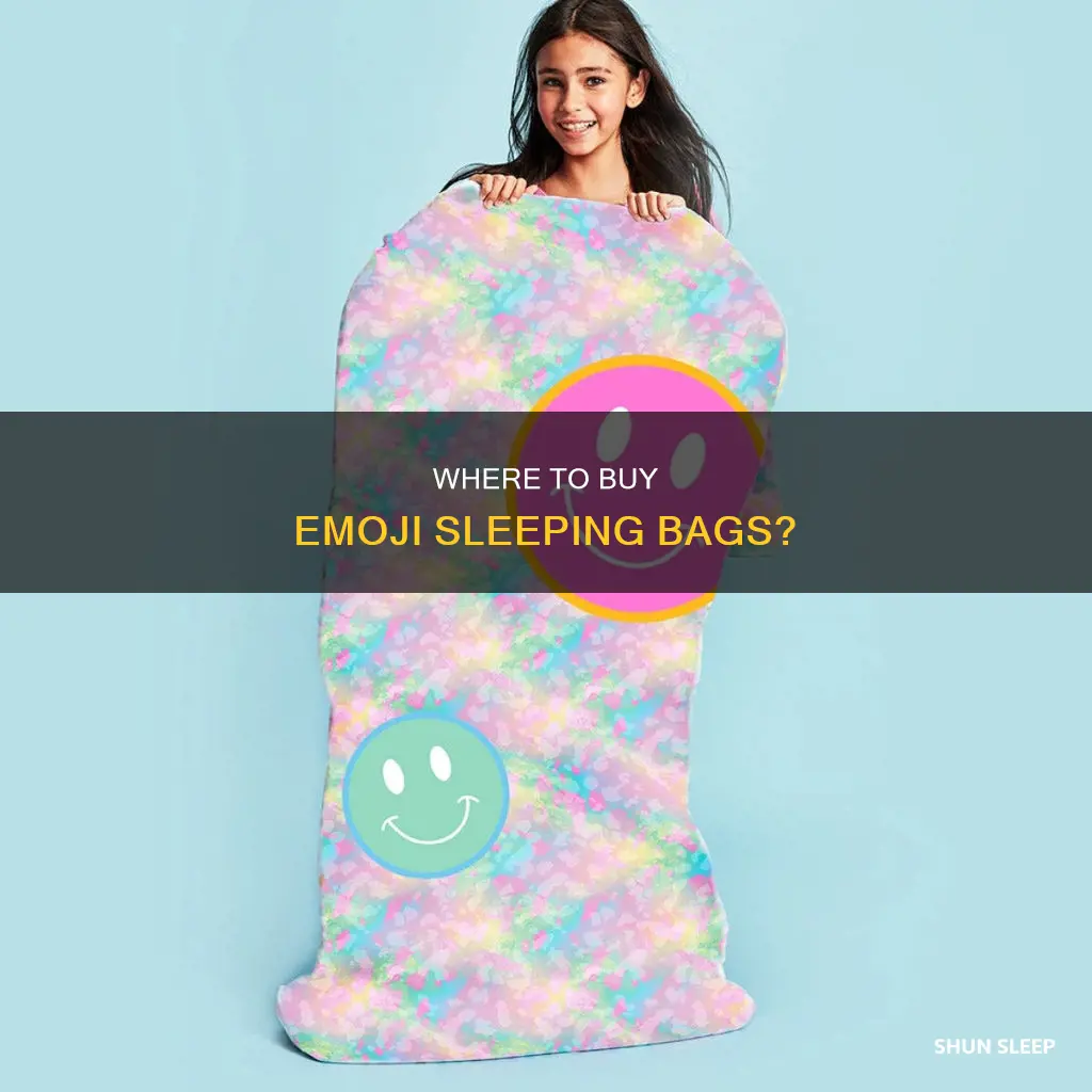 what stores have emoji sleeping bags