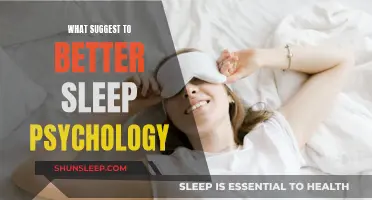 Psychology Tips for a Better Night's Sleep