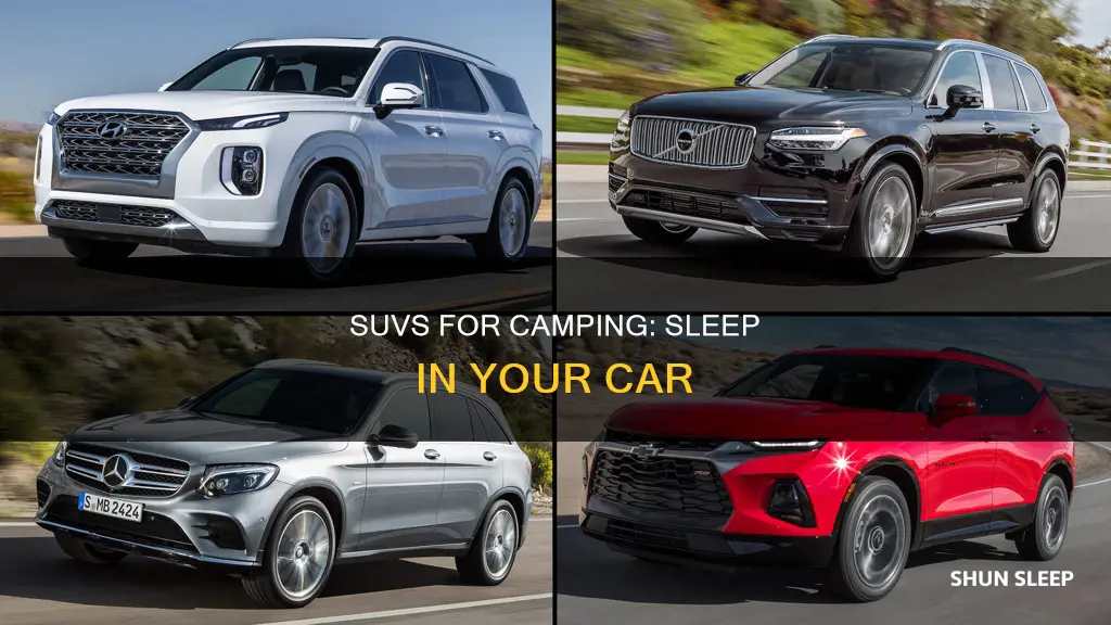 what suvs can also be used for sleeping