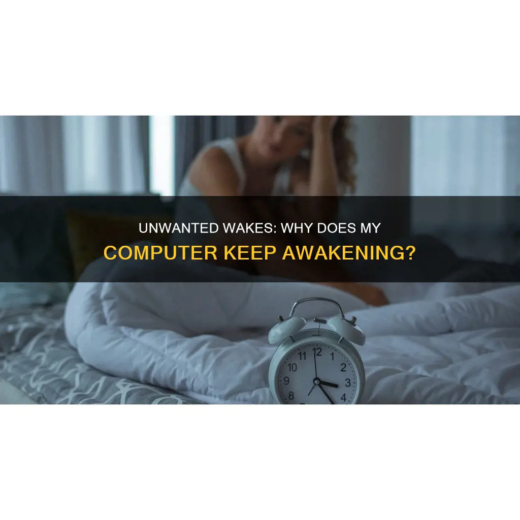 what takes my computer out of sleep