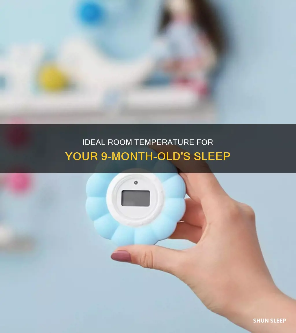 what temp should a 9 month old sleep in