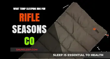 Sleeping Bag Temperature Guide for Rifle Season in Colorado