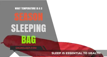 Ideal Temperature for a Two-Season Sleeping Bag