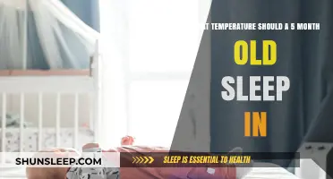 Ideal Room Temperature for Your 5-Month-Old's Sleep