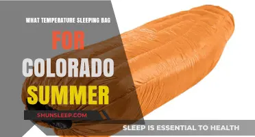 Summer Sleeping Bag for Colorado: Picking the Right Temperature Rating