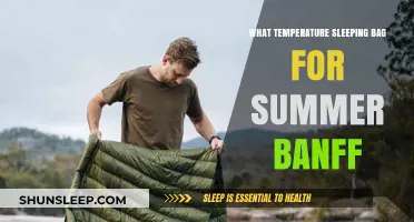 Summer in Banff: Choosing the Right Sleeping Bag