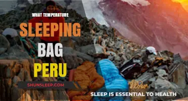 Best Sleeping Bag Temperature Ratings for Peru