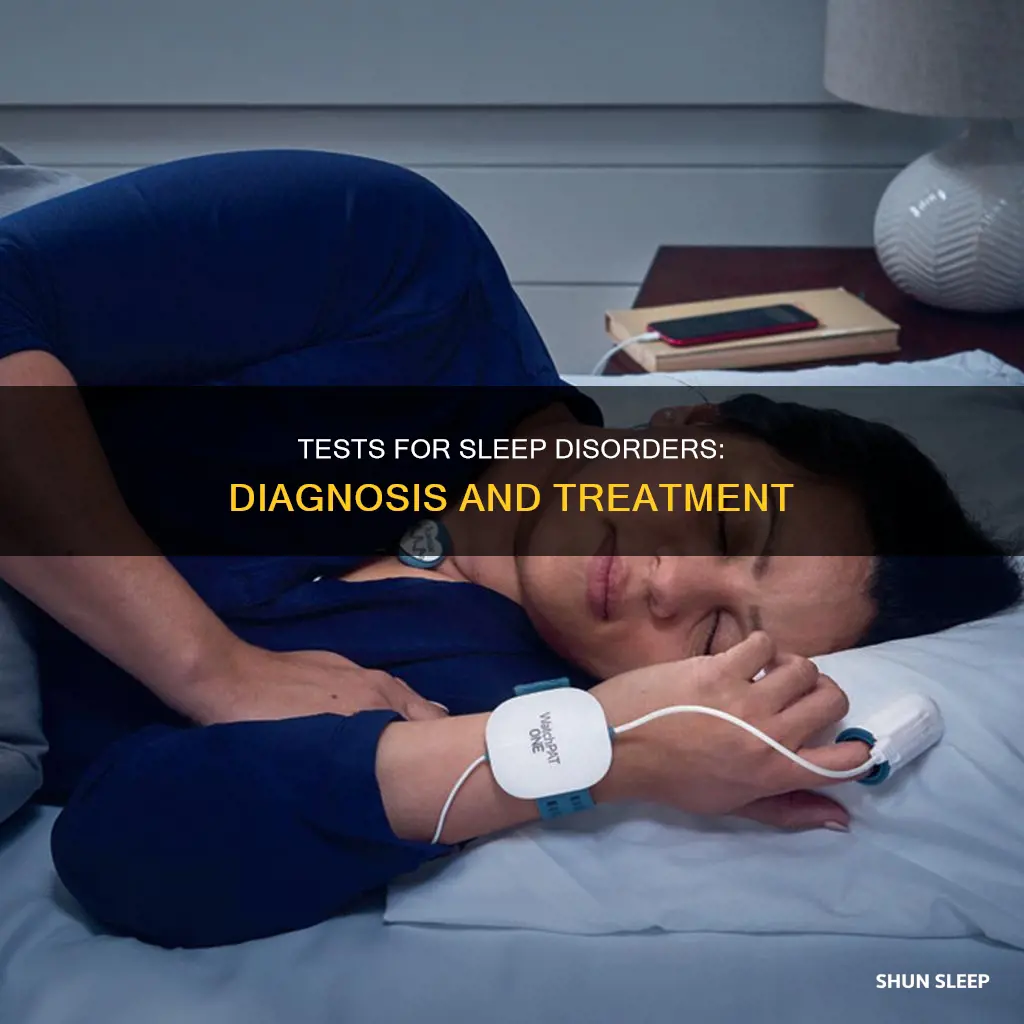 what test is used to diagnose sleep disorders