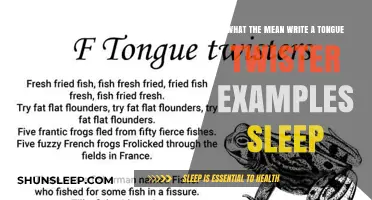 Tongue Twisters: Tricky Talk for Sleepyheads