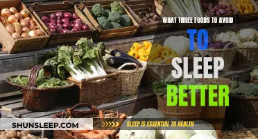 Foods to Avoid for a Better Night's Sleep