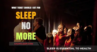 Choosing the Perfect Sleep No More Ticket: A Comprehensive Guide