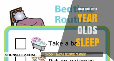 Understanding Sleep Patterns of 10-Year-Olds