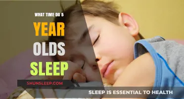 Sleep Time for 5-Year-Olds: A Guide for Parents