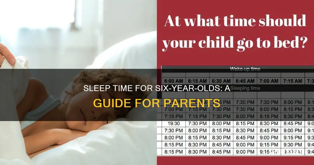 what time do 6 year old