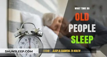 Senior Sleep Patterns: What Time Do Elders Nod Off?